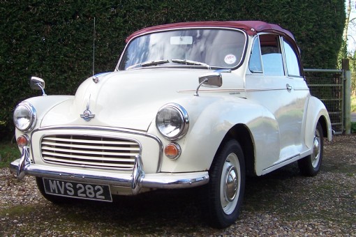 Morris Minor Classic Car Hire - HCHG